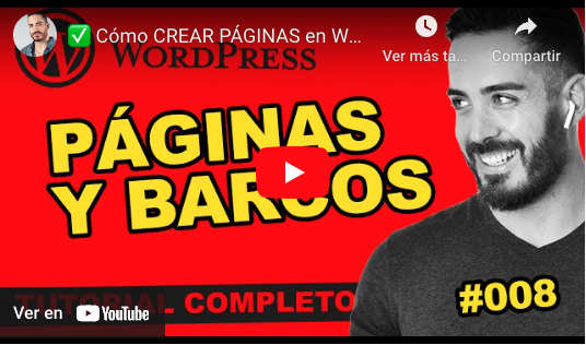 Curso WordPress - Páginas - Toni Borras