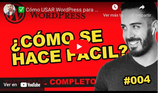 Curso WordPress gratis de Toni Borras